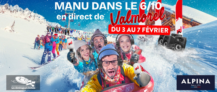 NRJ – Manu dans le 6/10
